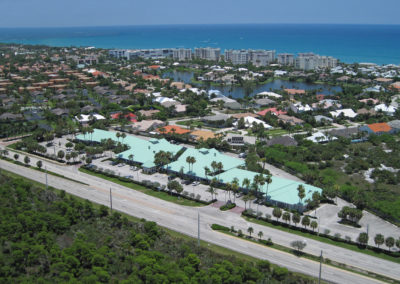 Driftwood Plaza Aerial Photo Jupiter FL US Route 1