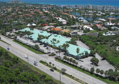Driftwood Plaza Aerial Photo Jupiter FL US Route 1
