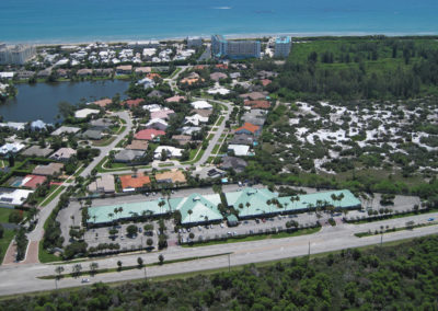 Driftwood Plaza Aerial Photo Jupiter FL US Route 1
